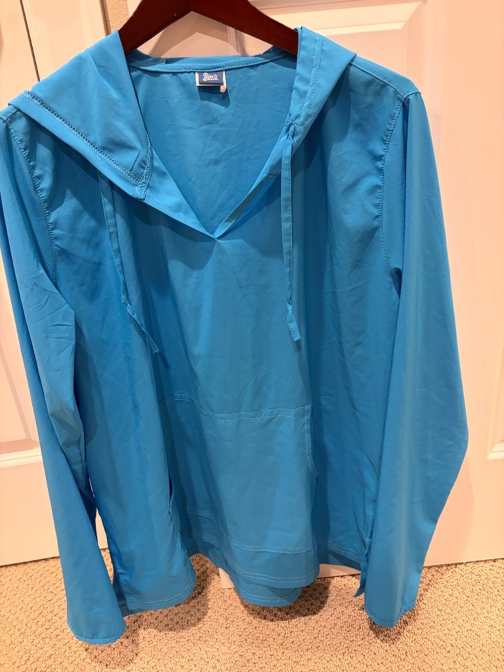 Rip Skirt Hawaii women’s XL Teal lightweight jacket wind sun protection hoodie